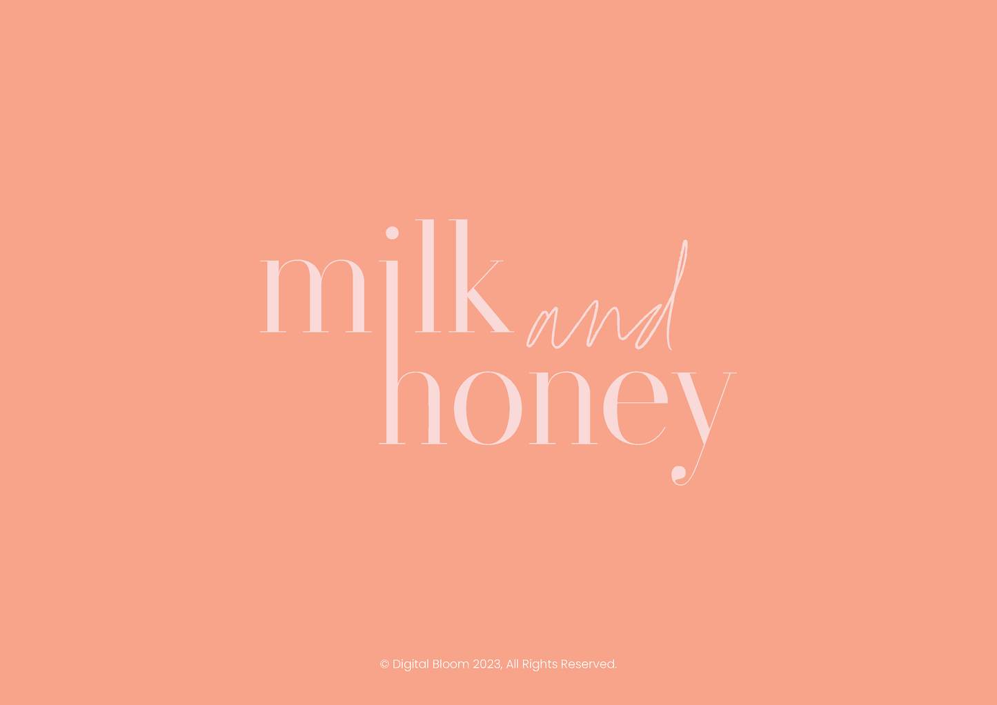 Milk & Honey